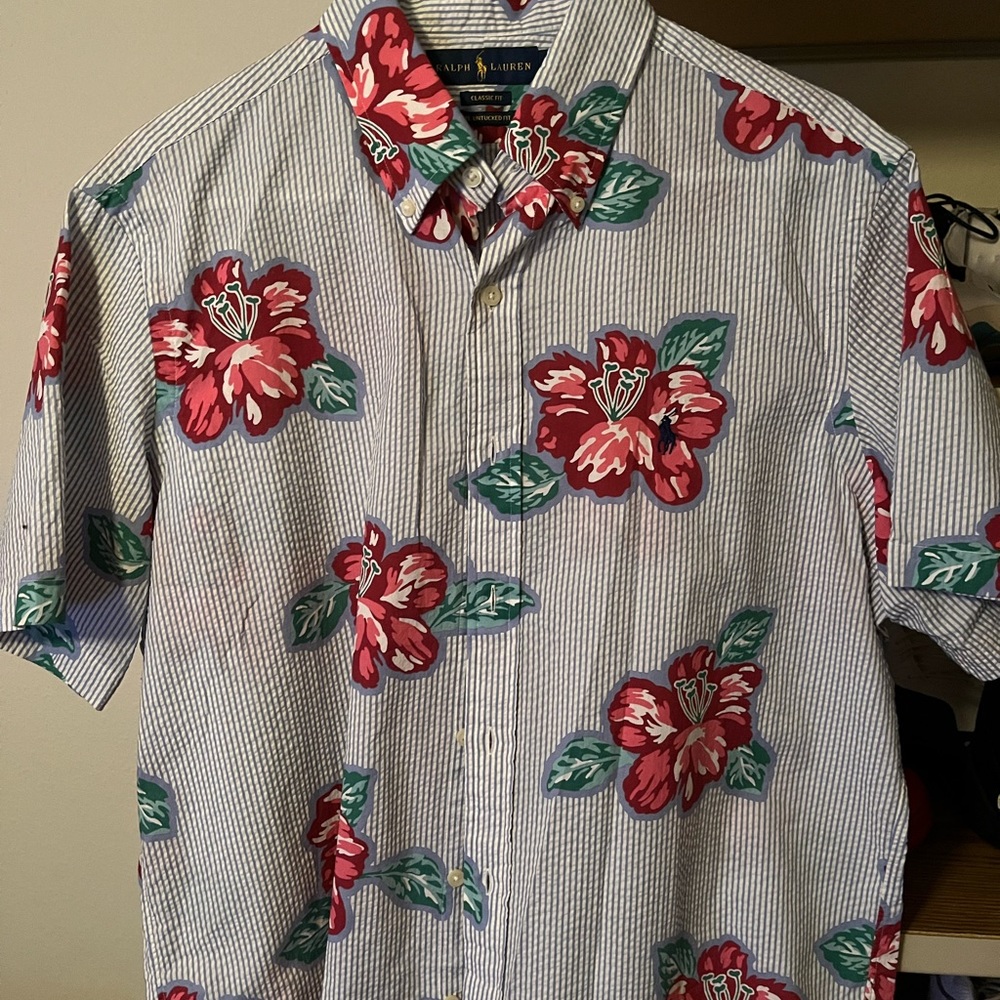 Polo Hawaii button up